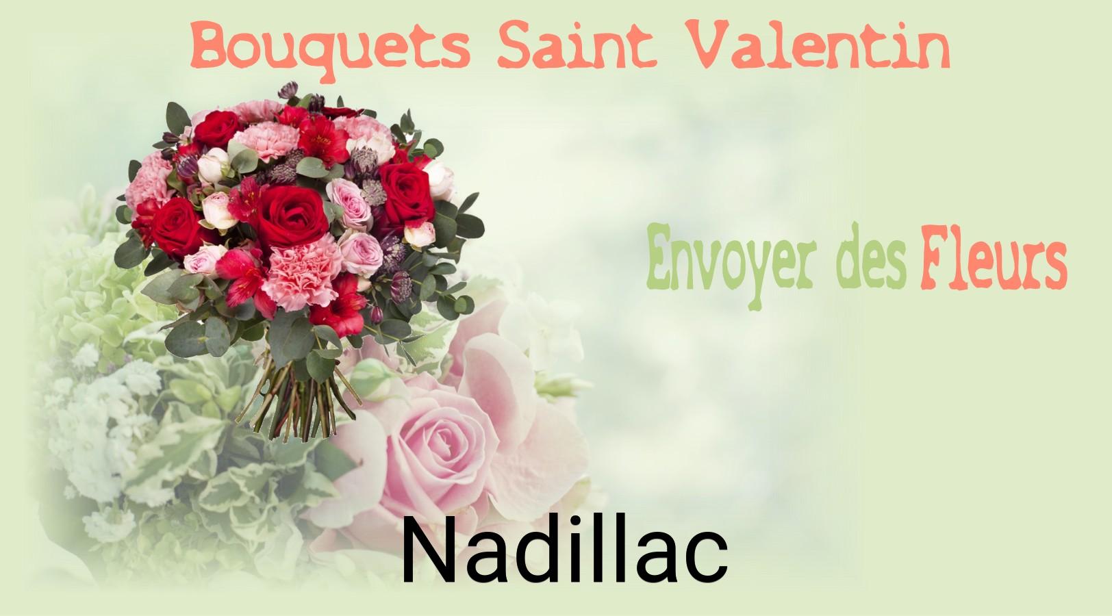 Roses de Saint-Valentin livrées à Nadillac